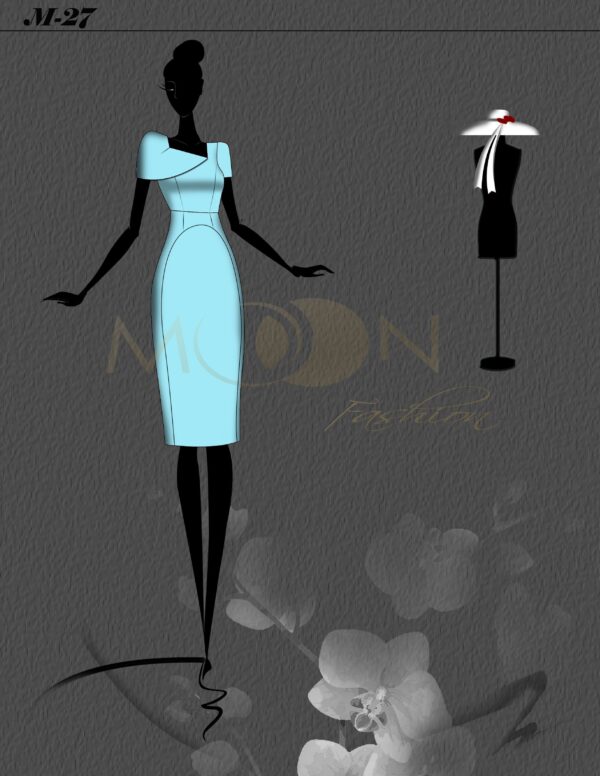 Mẫu đầm M-27 là sự lựa chọn tuyệt vời cho buổi hẹn hò hay các sự kiện quan trọng. Thiết kế đầy thời trang với phần cổ vuông, tay ngắn trẻ trung, năng động, dáng bút chì ôm sát cơ thể tôn lên vóc dáng của người mặc.