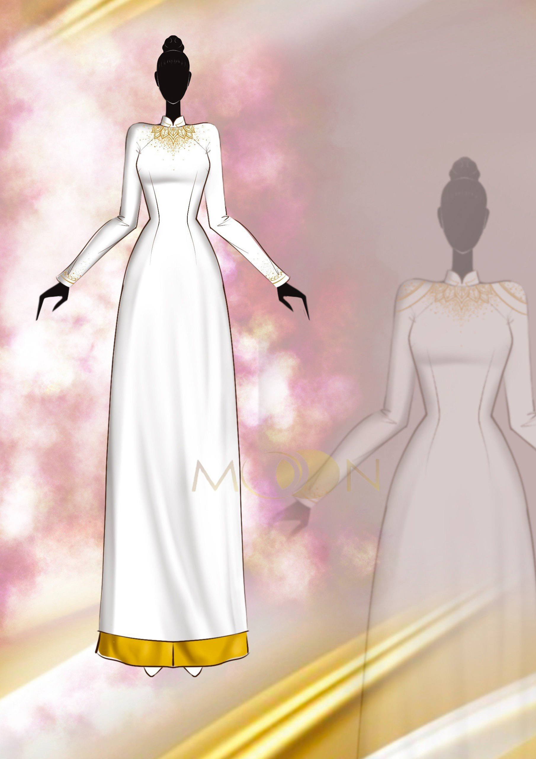 Mẫu Áo Dài MF071