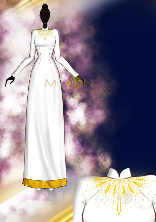 Mẫu Áo Dài MF075