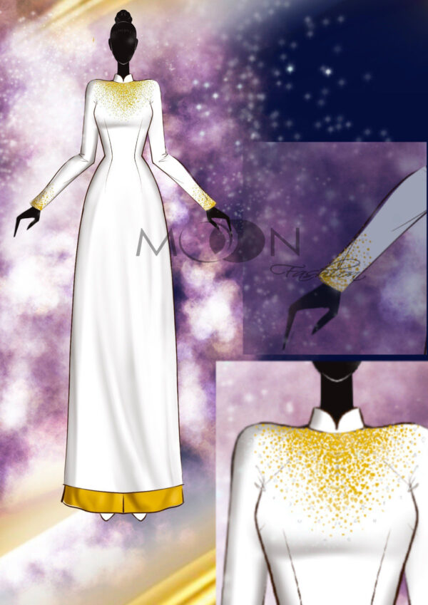 Mẫu Áo Dài MF080