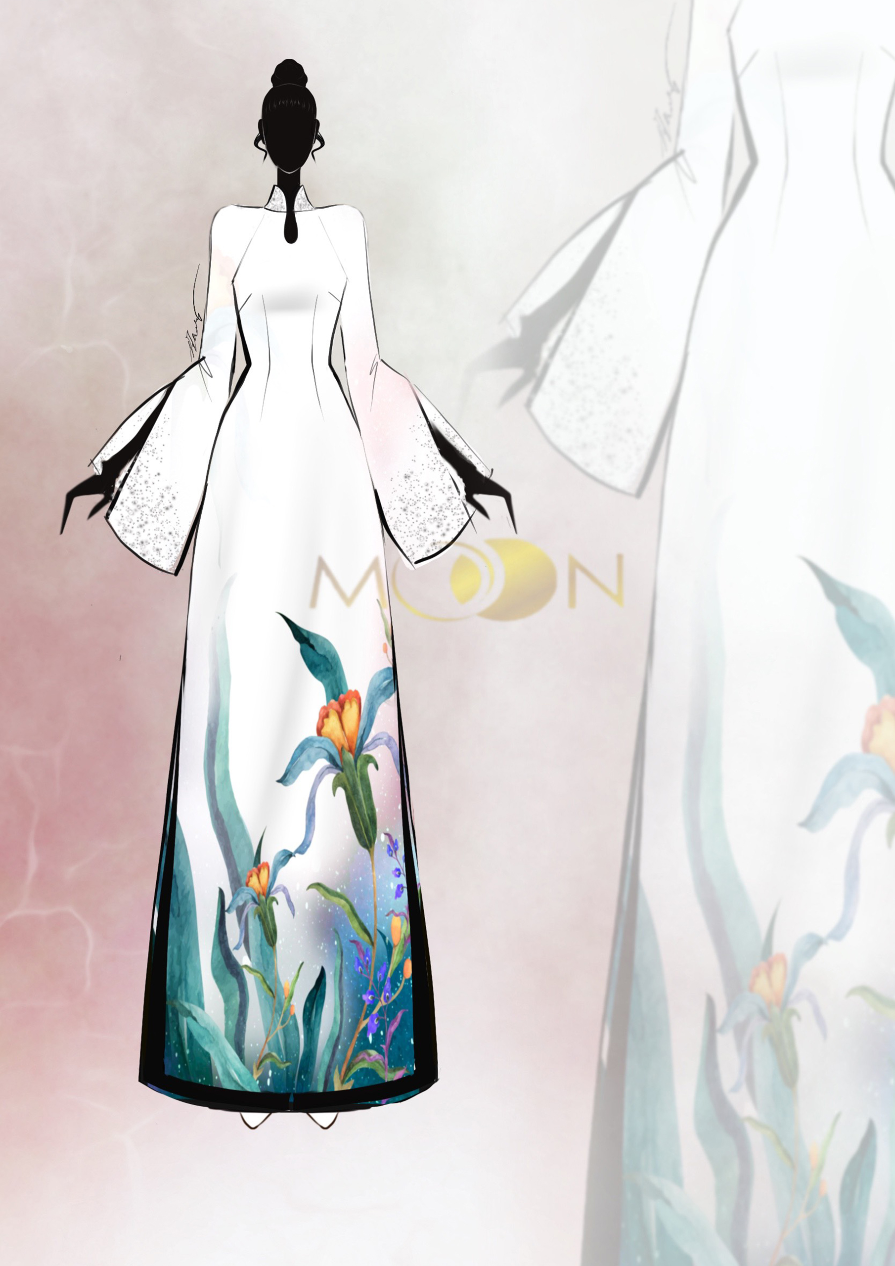 Mẫu Áo Dài MF114